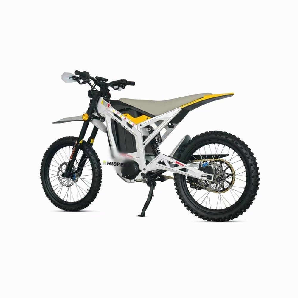 HISPEED Trail R2 — Trilha, Moto elétrica de trilha 1500W (pico 3000W) com quadro de alumínio forjado.