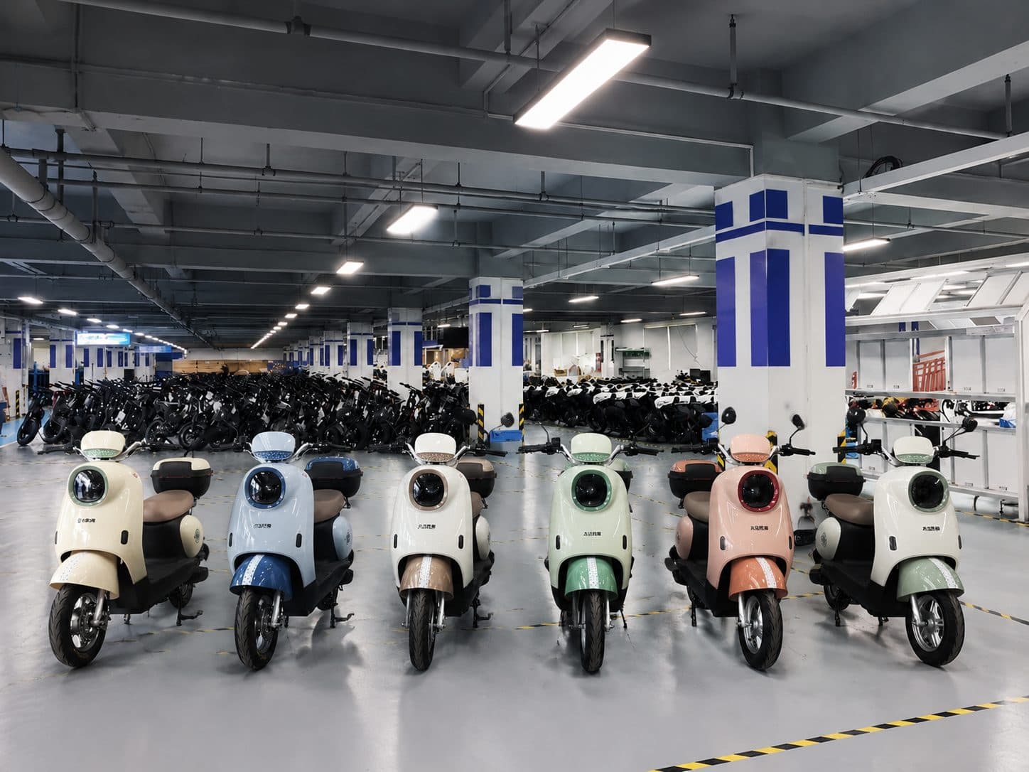 Foto da equipe ou do galpão/centro de distribuição HISPEED